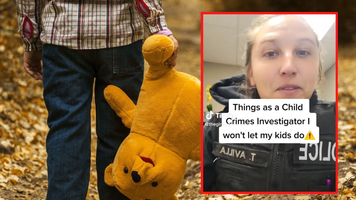 Kobieta jest policjantką i matką trójki dzieci