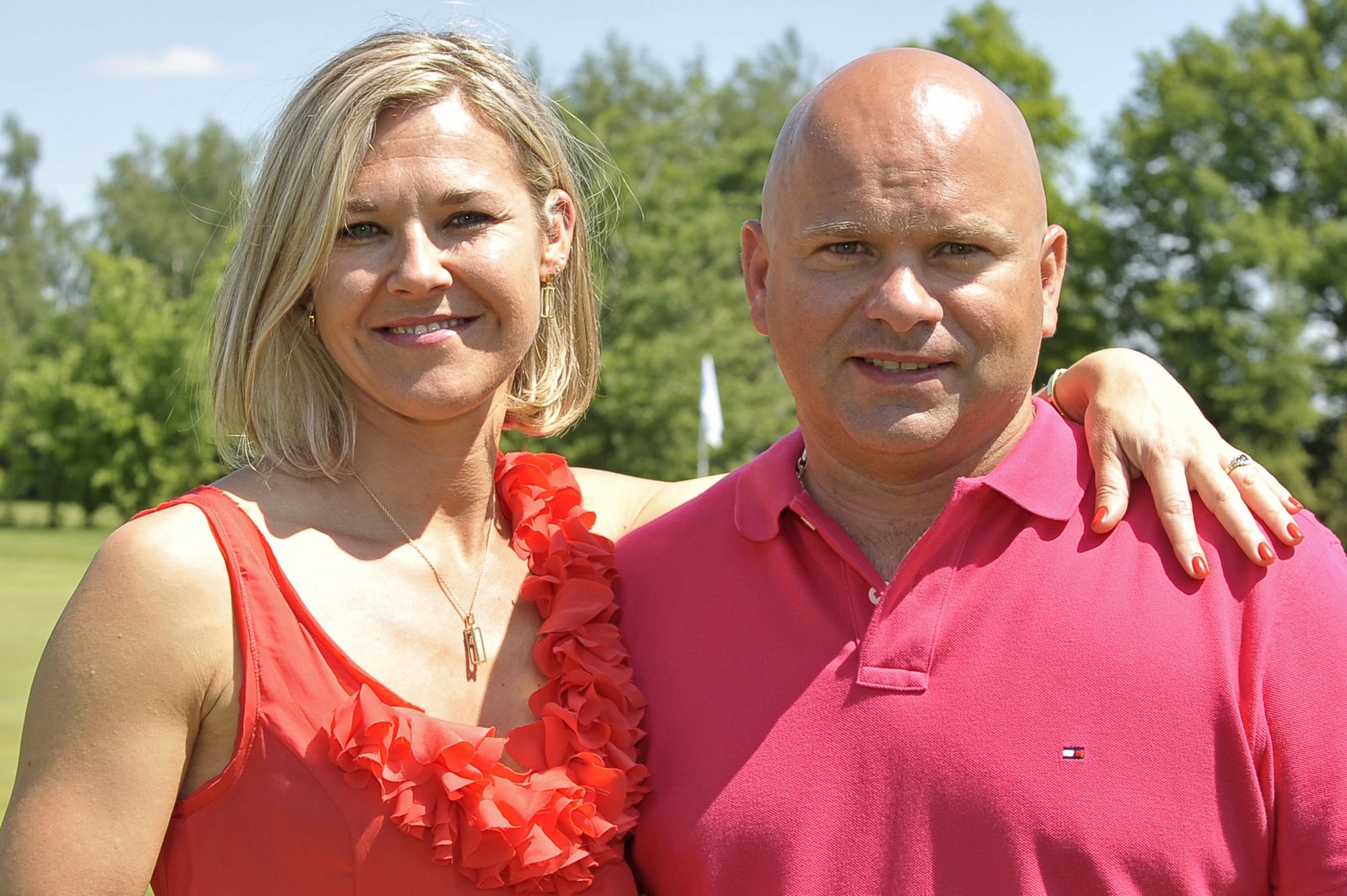 Klaudiusz Sevković z byłą żoną