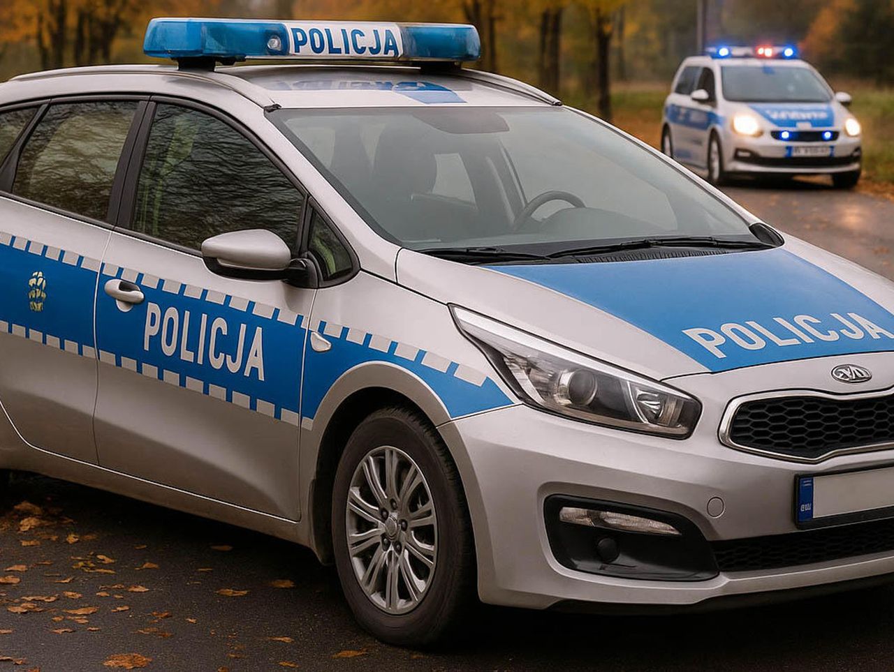 Harbutowice: Auto blokowało wyjazd. W środku naga kobieta i agresywny mężczyzna