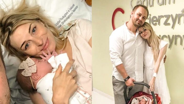 Anita i Adrian ze "Ślubu od pierwszego wejrzenia" wrócili z córeczką do domu