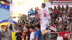 Polak mistrzem świata we wsadach. Szaleństwo, co zrobił