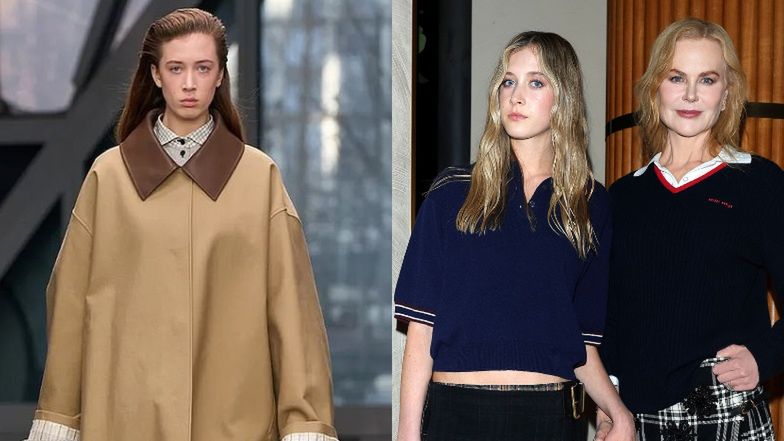 18-letnia córka Nicole Kidman WYŚMIANA za SPACER PO WYBIEGU na p