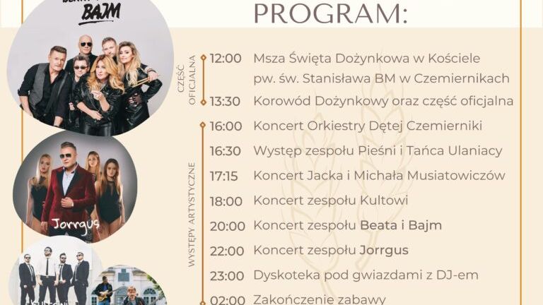 Dożynki Powiatowe Czemierniki 2021
