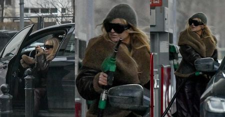 Monika Olejnik tankuje za ponad 400 ZŁOTYCH warte 350 TYSIĘCY BMW, prezentując zimową stylówkę i torbę za 22 tysiące (ZDJĘCIA)