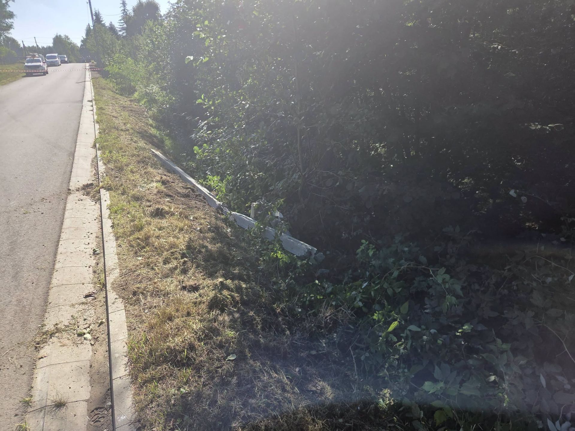 Wypadek drogowy ze skutkiem śmiertelnym.