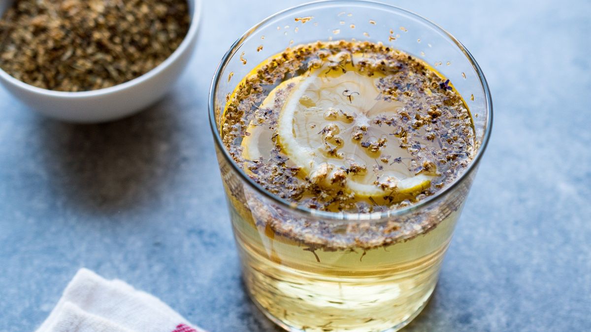 Sok z kwiatów czarnego bzu