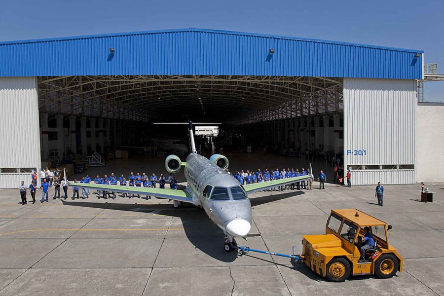 Embraer Legacy 500 – odrzutowiec na nowy rok [wideo] 2