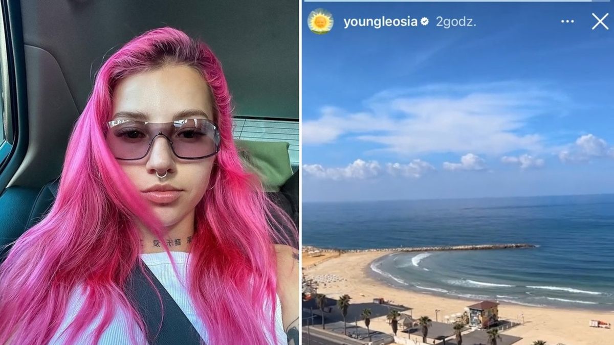 Young Leosia jest w Izraelu, gdzie doszło do ataku Hamasu