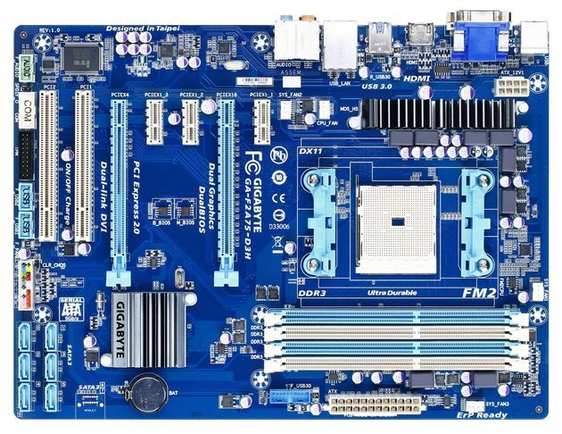 Gigabyte GA-F2A75-D3H płyta gł&oacute;wna zdjęcie