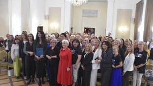 Wałbrzych: Spotkanie jakiego jeszcze nie było. Na Zamku Książ przekonano się, że "Wojewoda jest kobietą"
