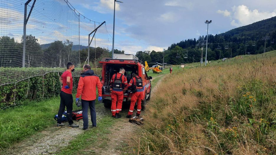 Śląskie. Goprowcy w Beskidach niestety mają pełne ręce roboty.