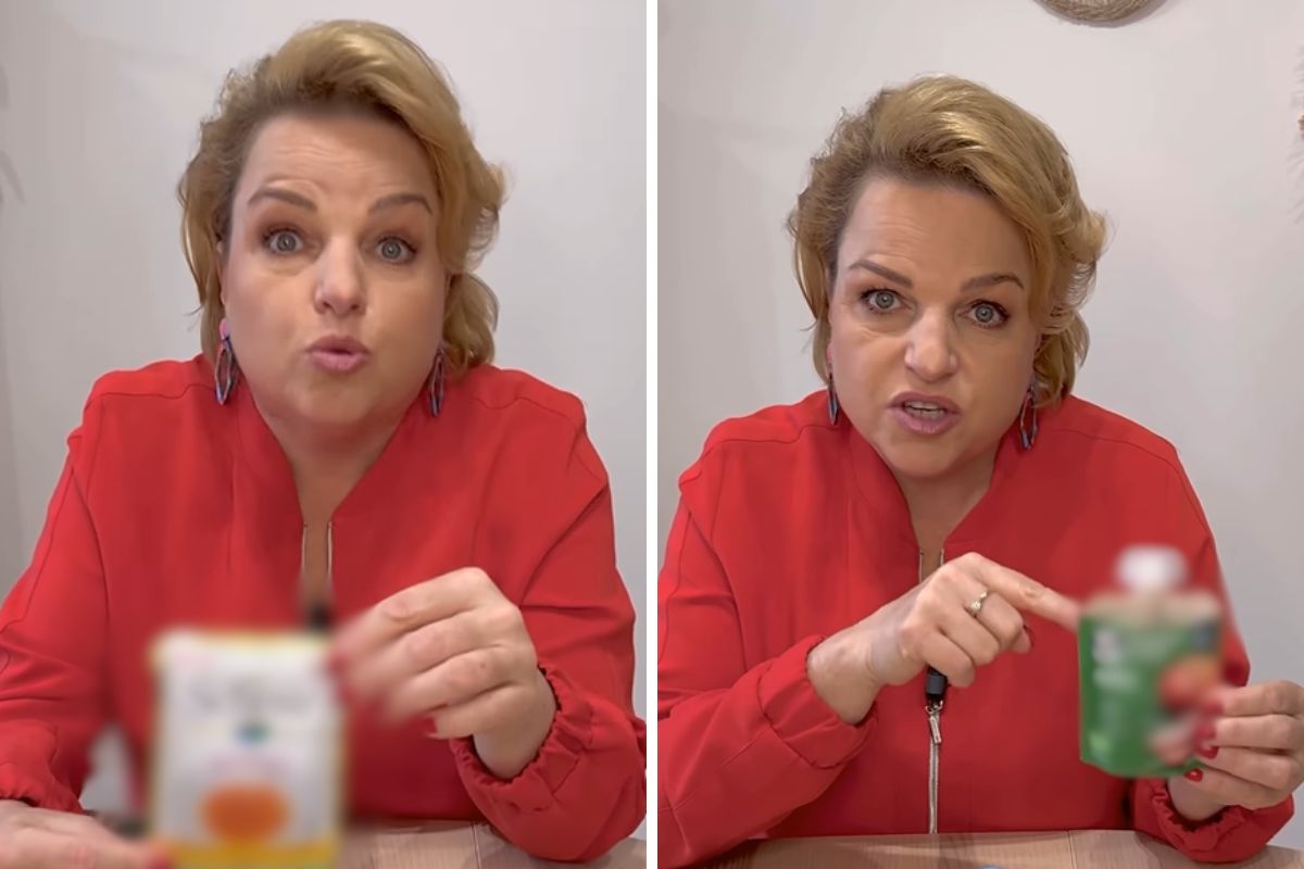 Katarzyna Bosacka krytykuje popularne musy i tubki dla dzieci