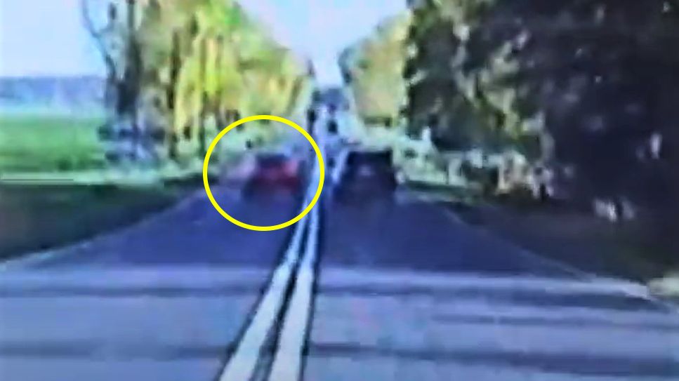 Kierowca w kilka sekund zebrał 55 punktów karnych 