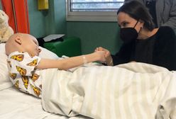 Angelina Jolie odwiedziła ukraińskie dzieci. Aktorka pojawiła się w rzymskim szpitalu