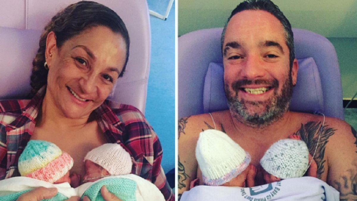 Para powitała na świecie czworaczki.