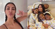 Kim Kardashian RETUSZUJE zdjęcia swoich DZIECI! Są dowody. "TO CHORE" (FOTO)