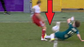 Najpierw asysta, a później to. Brutalny faul Faberskiego