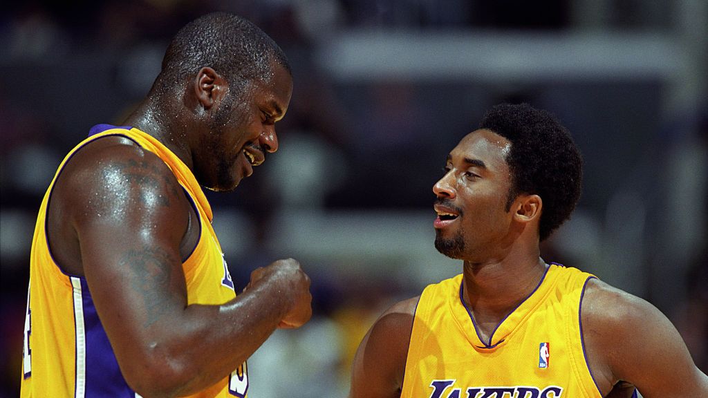 Getty Images / Matt A. Brown/Icon Sportswire / Na zdjęciu: Shaquille O'Neal oraz Kobe Bryant