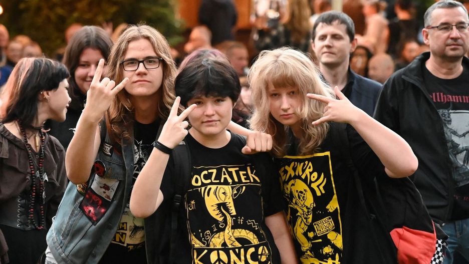 Koncert zespołu KSU w Kielcach przyciągnął wielu fanów.