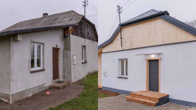 Metamorfoza domu w programie "Nasz nowy dom"