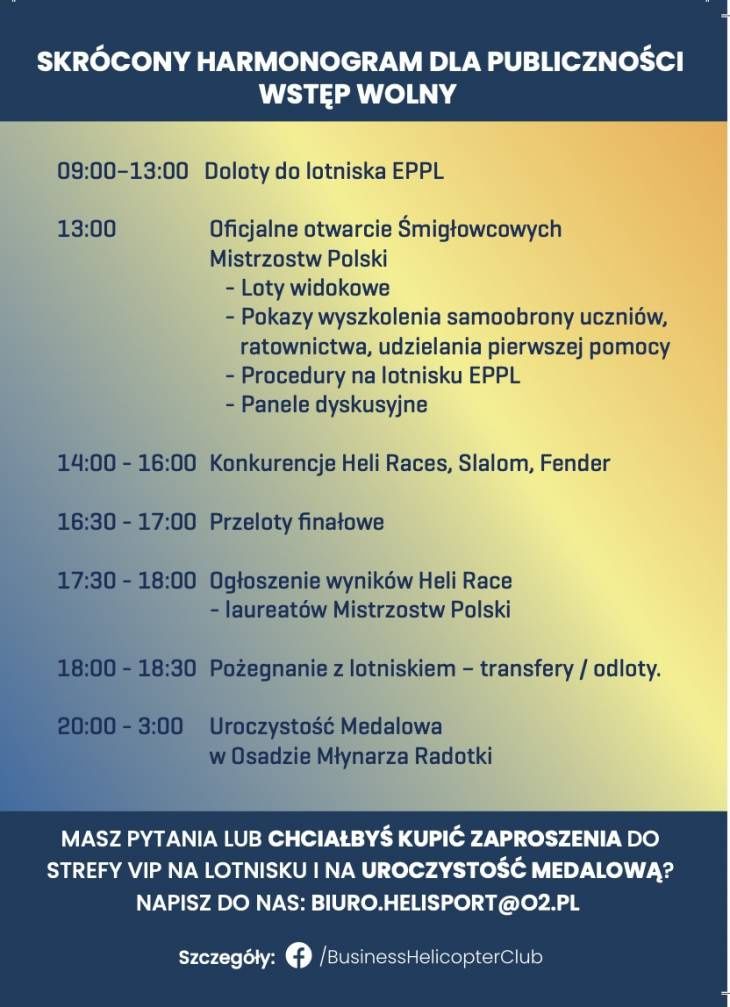 Śmigłowcowe Mistrzostwa Polski 