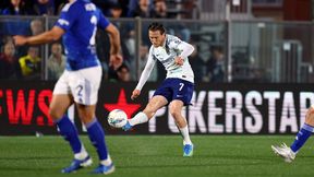 Zszedł tuż po przerwie. Włosi dosadnie o Zielińskim