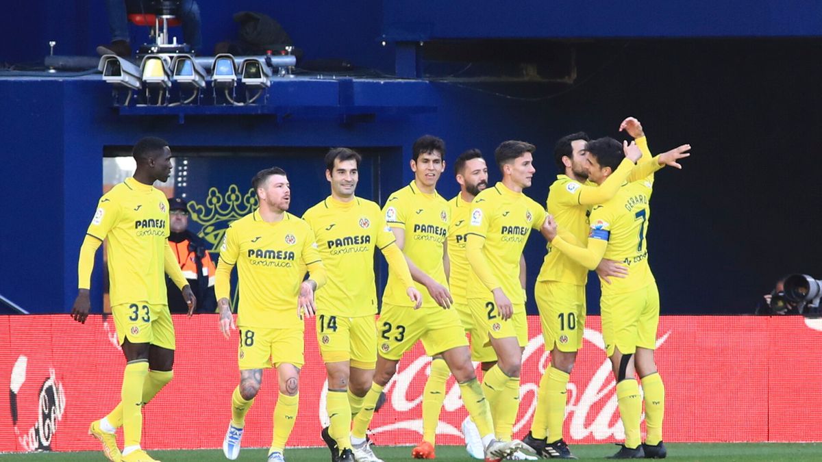 radość piłkarzy Villarrealu CF