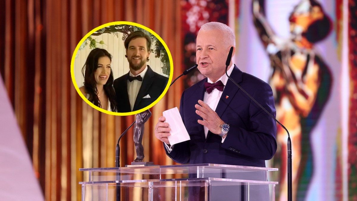 Newspix / PIOTR KUCZA/FOTOPYK / NEWSPIX.PL / Na zdjęciu: Apoloniusz Tajner / małe zdjęcie: Tomisław Tajner z żoną Małgorzatą Sanetrą