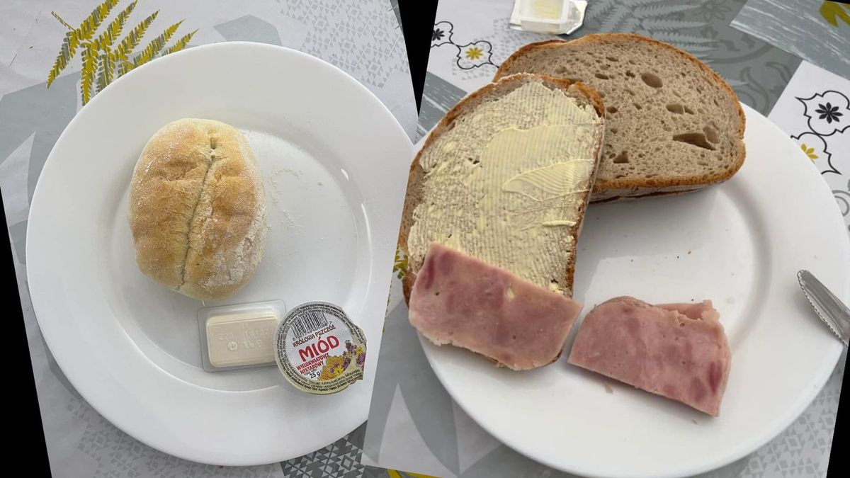 Pokazał zdjęcie posiłków ze śląskiego szpitala