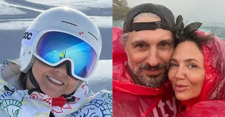 Kinga Rusin uśmiecha się szeroko na stoku i rozpływa nad ukochanym: "Marek dba o mnie codziennie i otacza wręcz przesadną opieką" (FOTO)