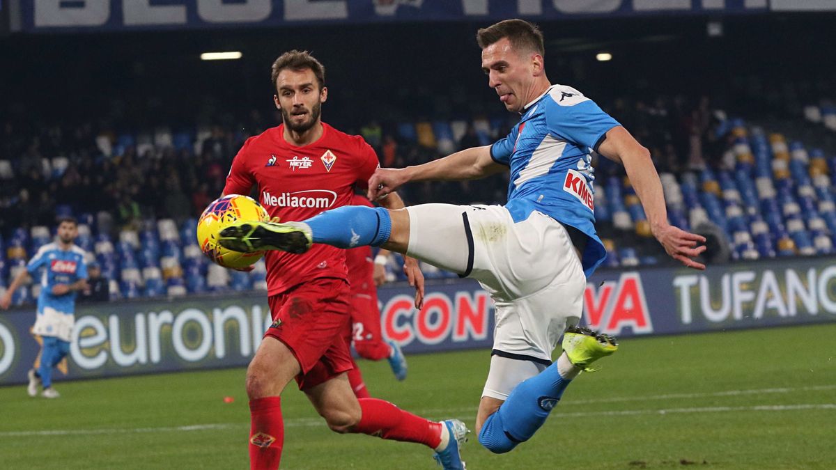 PAP/EPA / CIRO FUSCO / Na zdjęciu: Arkadiusz Milik