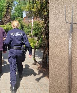 Przyszli z widłami i szpadlem, grozili zabójstwem i spaleniem