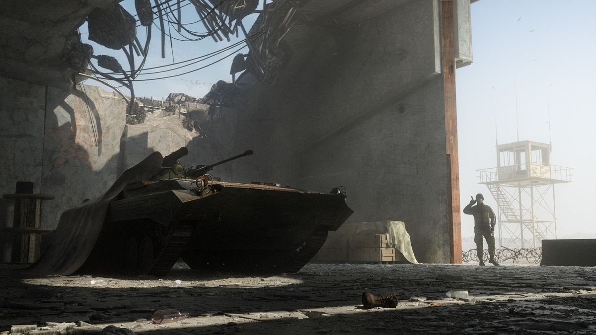 BMP-2 Infantry Fighting Vehicle in Hangar - cgi
A russian BMP-2 IFV is in position in a hangar - CGI in C4d
Fokke Hassel