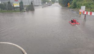 Śląskie. Niebezpieczna pogoda, interwencje strażaków