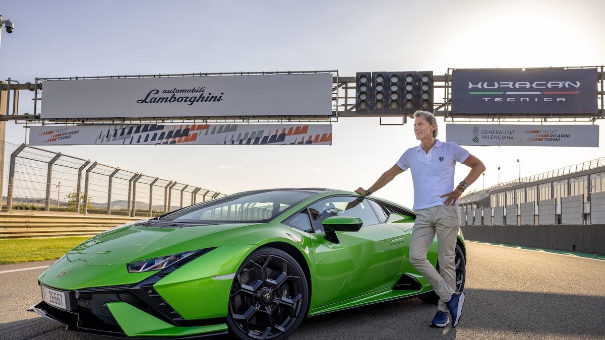 Lamborghini Huracan Tecnica i Stephan Winkelmann