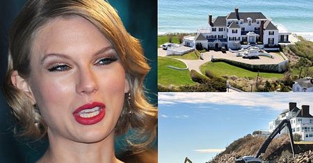 Sąsiedzi mają dość Taylor Swift! Buduje MUR NA PUBLICZNEJ PLAŻY!