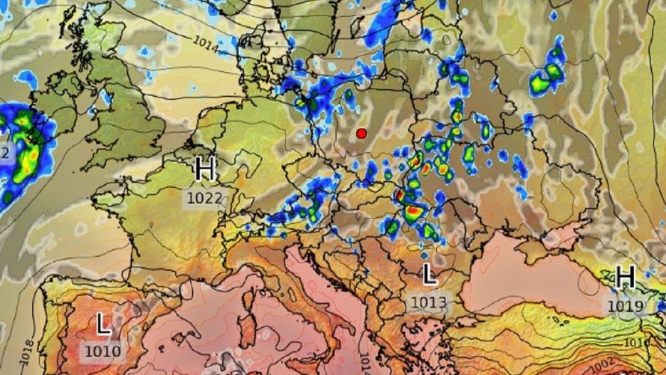 Nad Polskę nadciąga chłodniejsze powietrze z północy