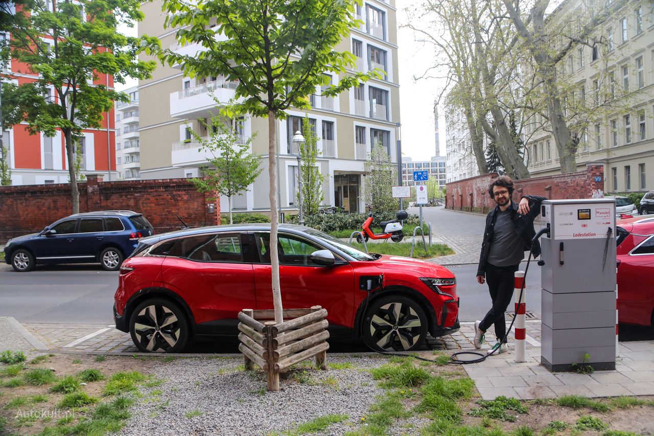 Renault Megane E-Tech w Berlinie