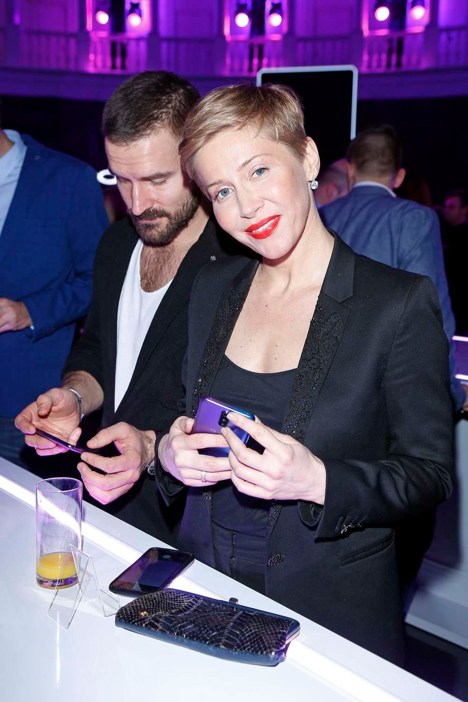 Kasia Warnke i Piotr Stramowski - premiera telefonu komórkowego