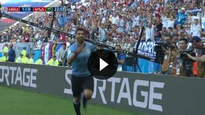 Mundial 2018. Urugwaj - Arabia Saudyjska. Gol Luisa Suareza na 1:0 (TVP Sport)