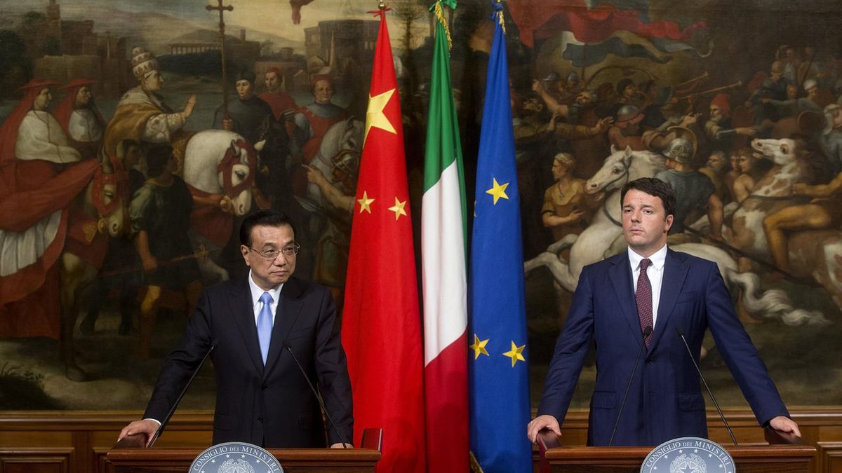 Matteo Renzi i Li Keqiang