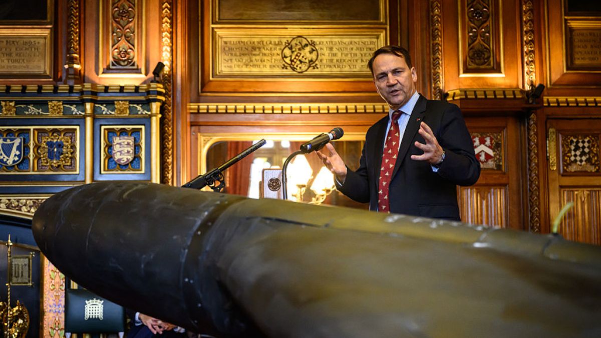 Sikorski z wizytą w Londynie