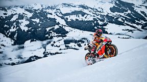 Motocykl MotoGP na stoku narciarskim? Szalony pomysł Marca Marqueza i Franza Zorna (wideo)