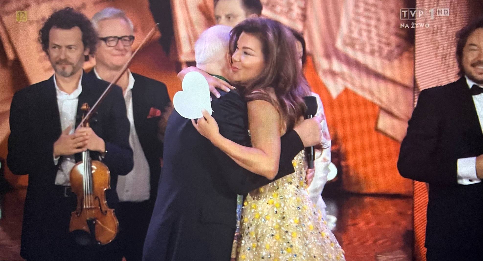 Jacek Cygan i Edyta Górniak na festiwalu w Opolu