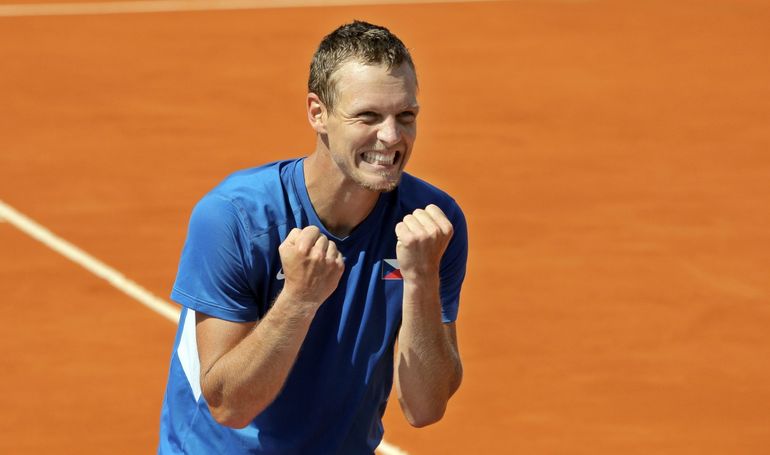 Tomáš Berdych walnie przyczynił się do zwycięstwa Czechów w Pucharze Davisa 2012