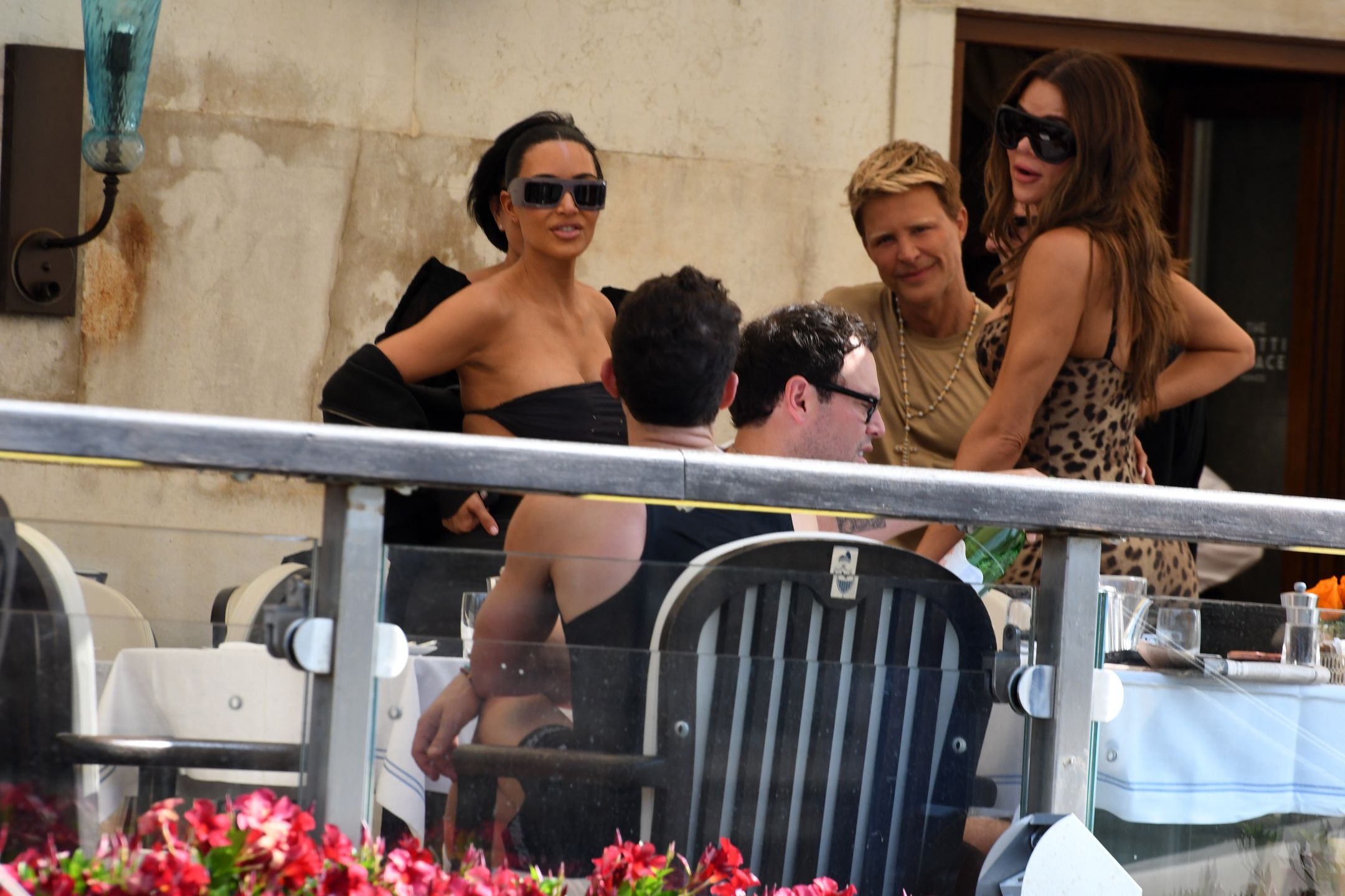 Kim Kardashian, Kris Jenner, Orlando Bloom, Domenico Dolce 