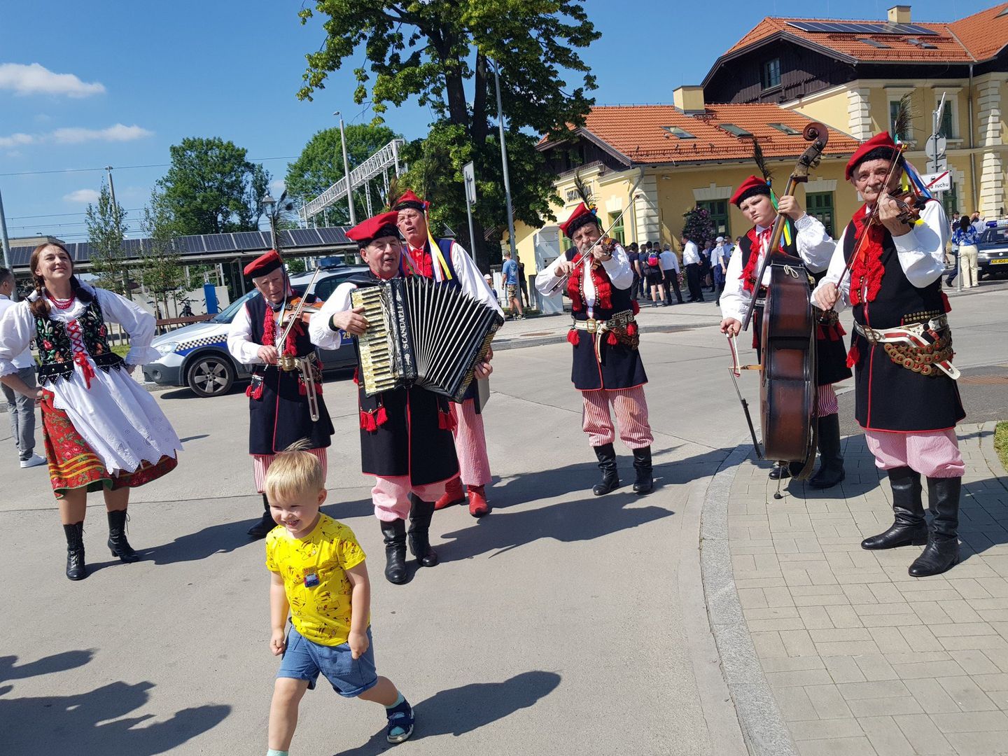 Podczas ceremonii przygrywała Kapela z Radziszowa