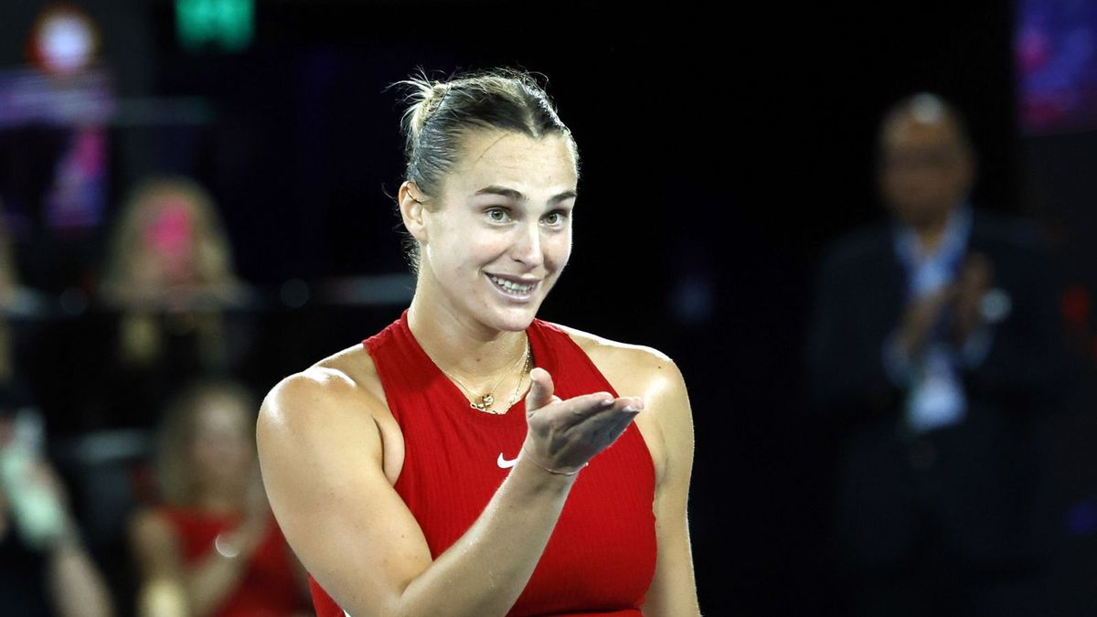 Zdjęcie okładkowe artykułu: PAP/EPA /  EPA/MAST IRHAM  / Na zdjęciu: Aryna Sabalenka