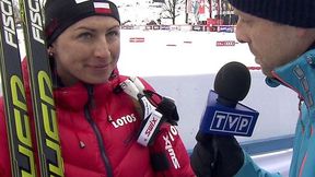 Justyna Kowalczyk dla TVP: Bałam się o siebie, nie o wynik