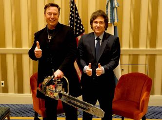 Musk spotkał się z prezydentem Argentyny. Otrzymał zaskakujący prezent